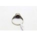 925 Sterling silver unisex Ring black onyx Stone oxidized polish size 9 P 587